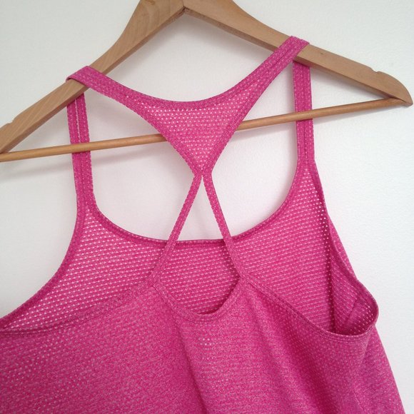 Avia - Pink Workout Racerback Tank Top - Picture 3 of 6